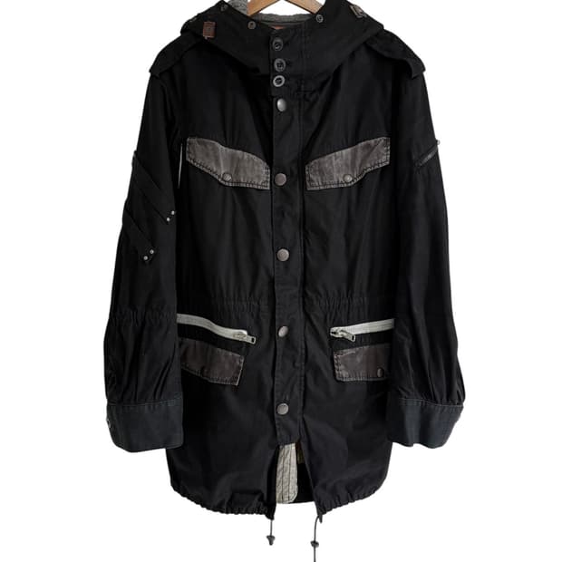 L.G.B 2000's 파일럿 도킹 후드 파카