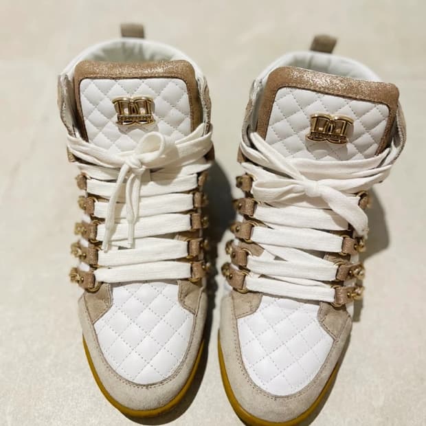 디스퀘어드2(DSQUARED2)  가죽 스니커즈