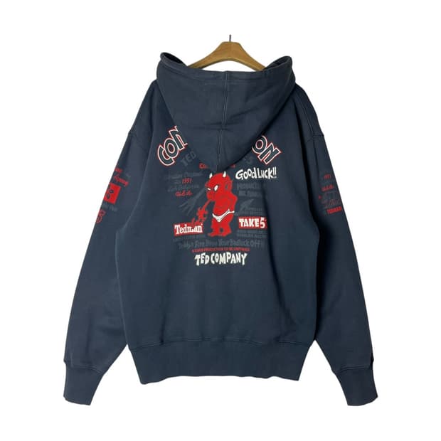 [TED COMPANY] 테드컴퍼니 테드맨 프린팅 후드집업