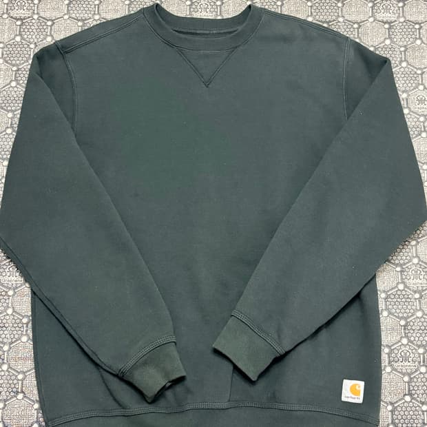 (M) 칼하트 K124 미드웨이트 기모 맨투맨