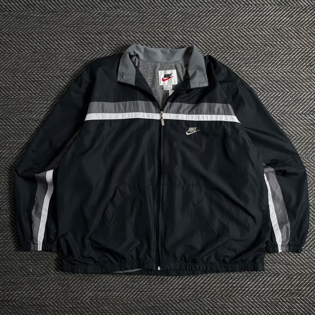 90s 나이키 올드스쿨 배색 박시핏 바람막이o 2924
