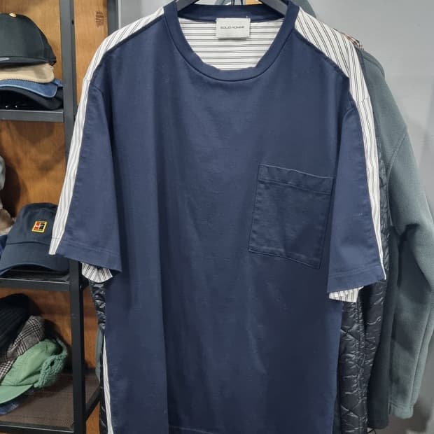 ((solid homme)) 멋쟁이 반팔티셔츠 110 하자 얼룩xx