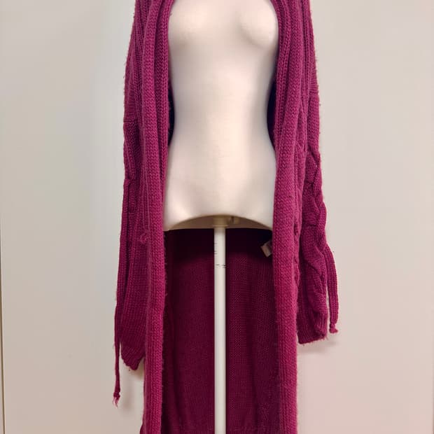 Vivienne westwood 오픈형 롱가디건 고스펑크 펑크룩 나나깔 