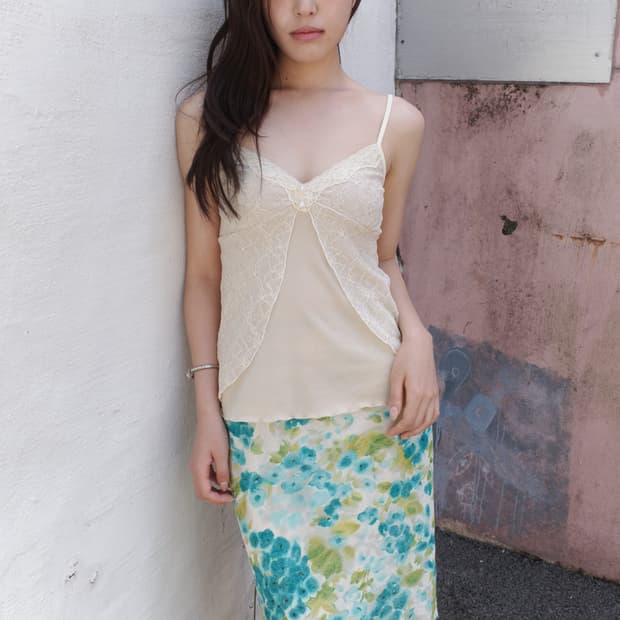lace layered sleeveless