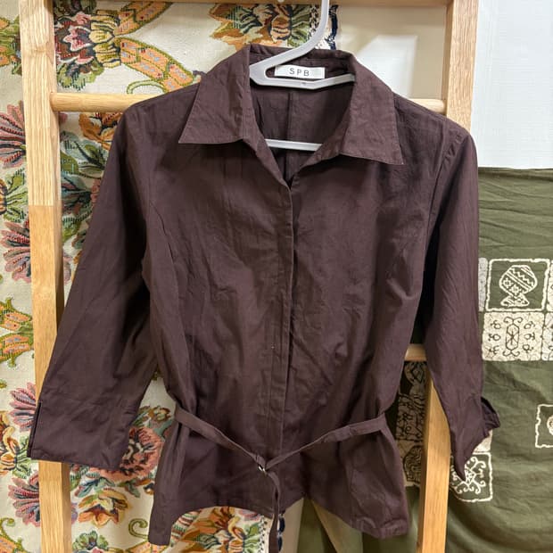 Spb 레드브라운 7부셔츠