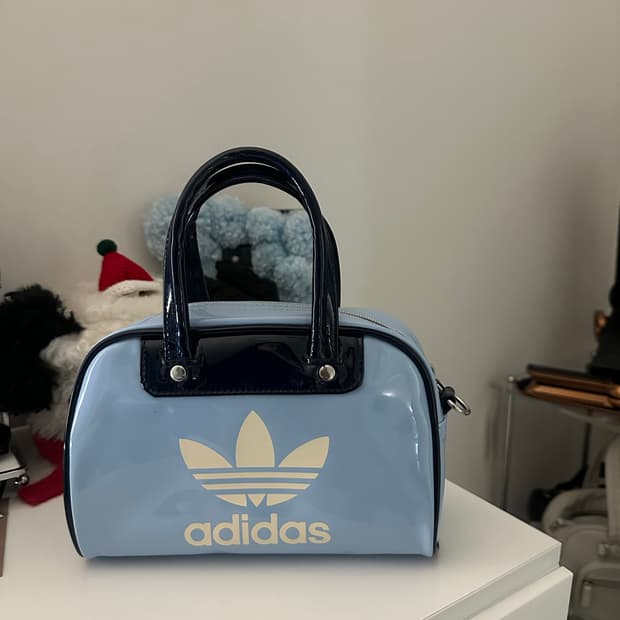 아디다스 미니볼링백 클리어 스카이