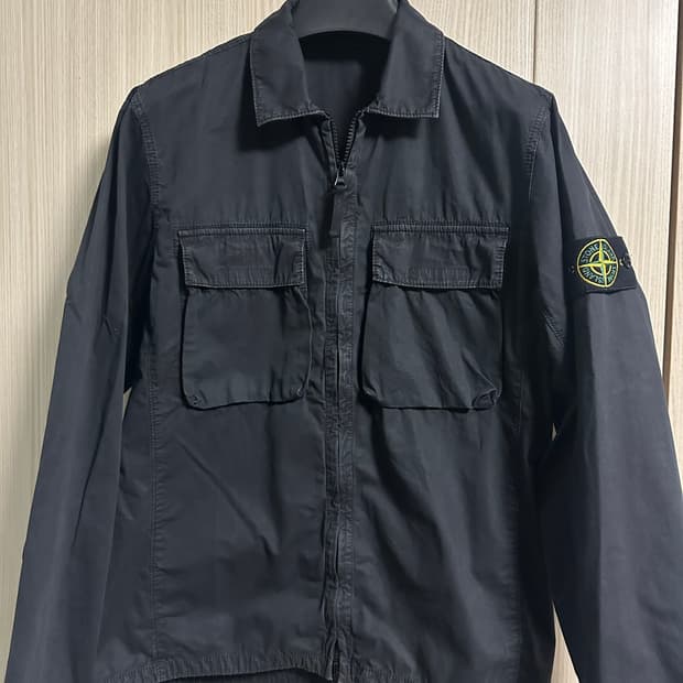 스톤아일랜드 올드임팩트 블랙셔츠 (M/100)