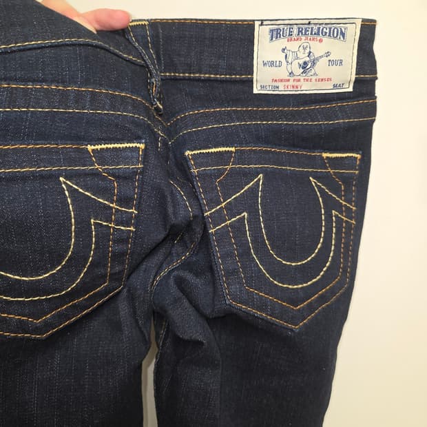 True Religion Skinny Fit Denim Jean