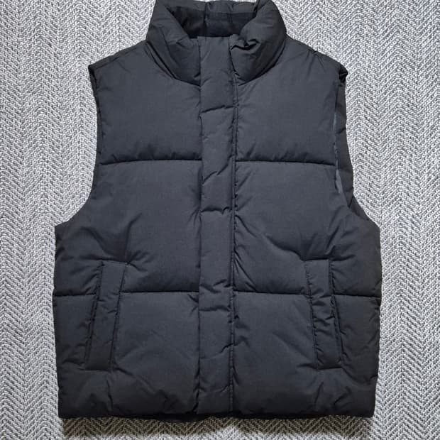 스파오 패딩베스트 L 블랙