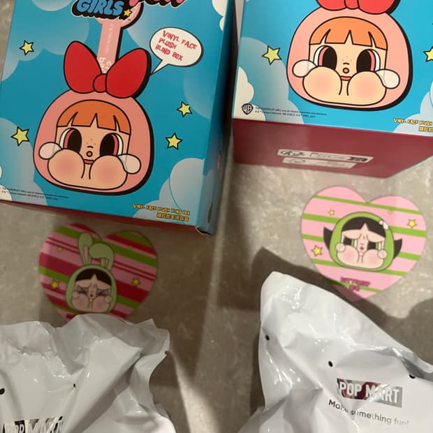 팝마트 크라이베이비 파워퍼프걸 팝마트 블라인드 박스