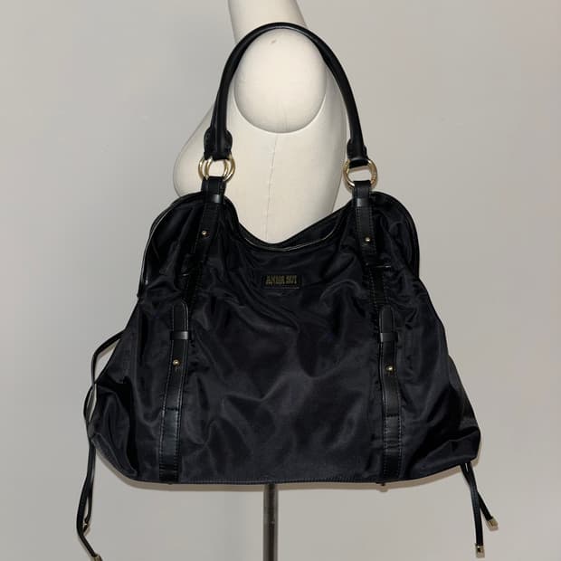 Anna sui All Black Shoulder bag