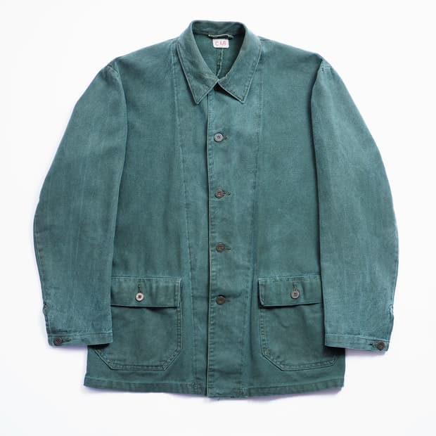 70’s Swedish Army Overdragsrok M-59 Util