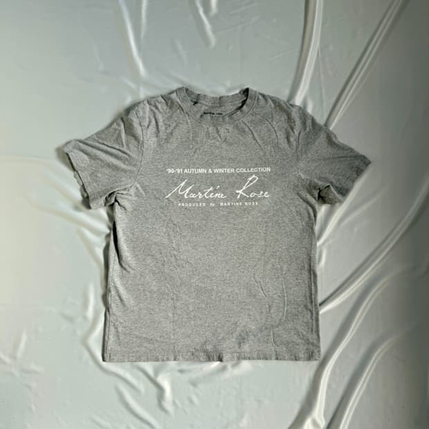 마틴로즈 로고 티