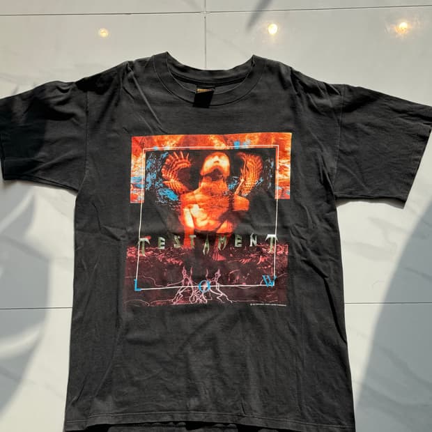 [RARE/90s] Testament "LOW" vintage tee