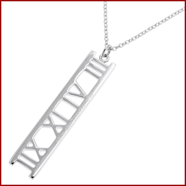 티파니앤코 아틀라스 로마 숫자 18K 목걸이