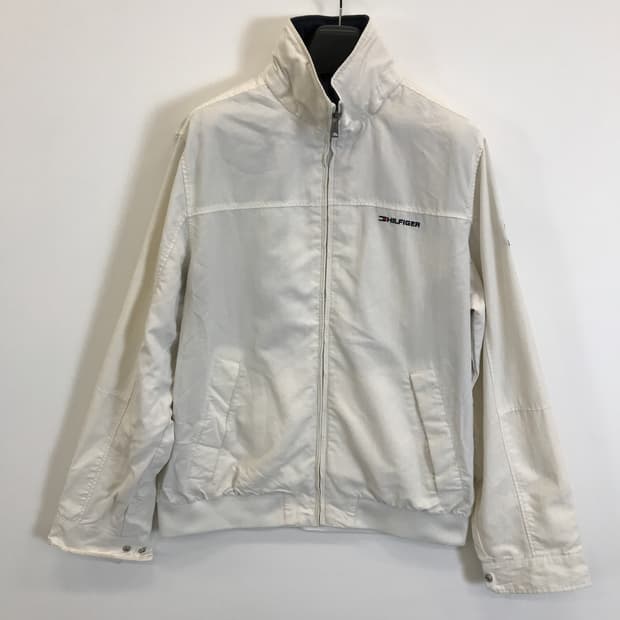 타미힐피거 화이트 바람막이자켓 [M]