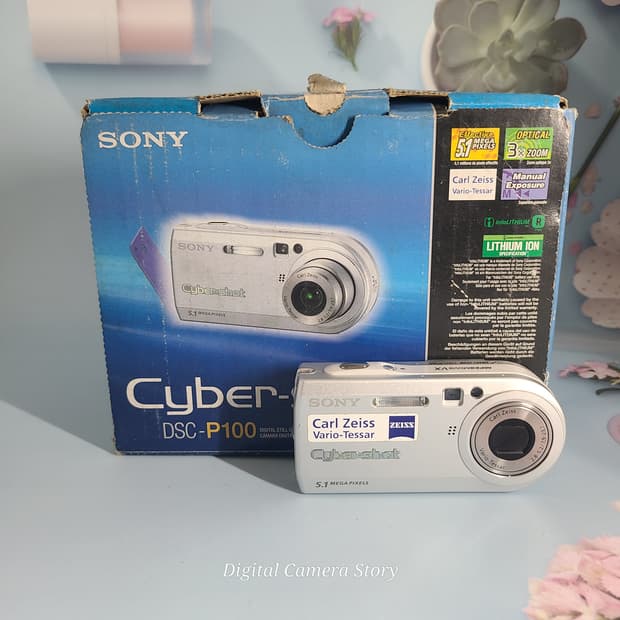 소니 사이버샷 dsc p100 디카 (빈티지 카메라)