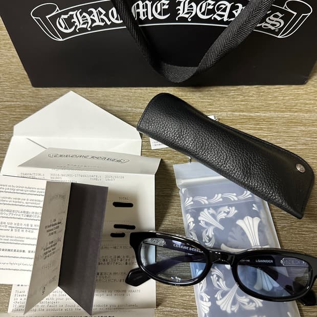 크롬하츠 로우라이더 블랙유광(제니)