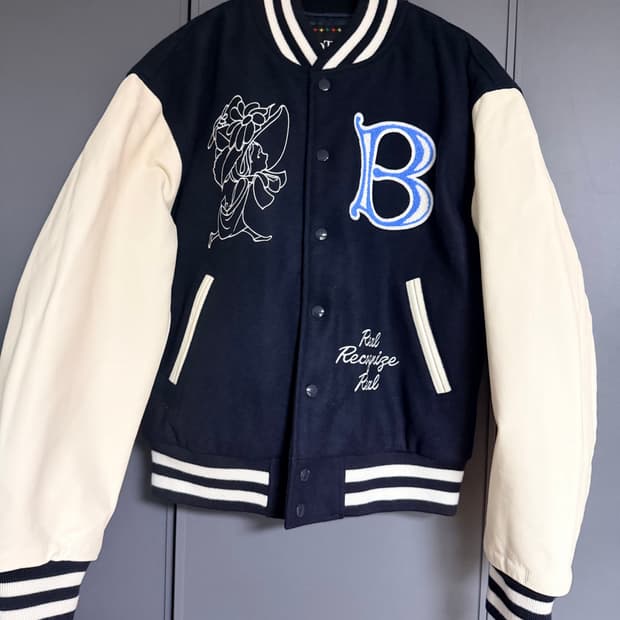 (L)BOTT 3R 바시티 자켓 네이비