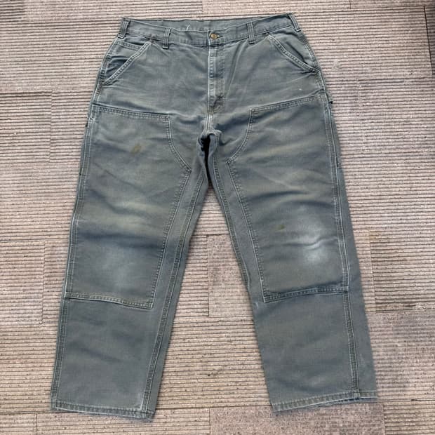 빈티지 칼하트 더블니 Mos 카펜터 팬츠