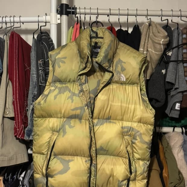 노스페이스 700 눕시 베스트 패딩조끼 L