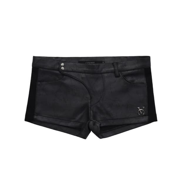 코베트 AUTOMATIC BIKER SHORTS 가죽 레더 바이커쇼츠팬츠