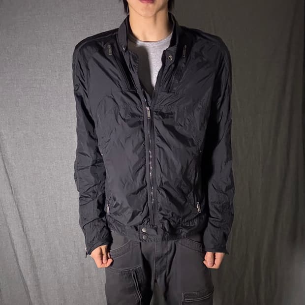 디젤 나일론 라이더 자켓