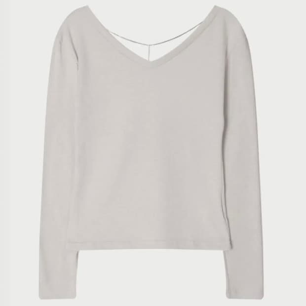 유솝 yousoap 르벨라 티셔츠 (블루 그레이)