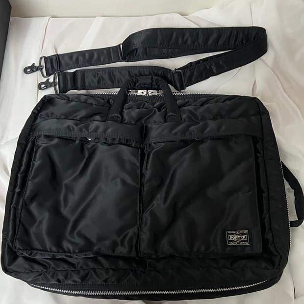 초미품)포터 탱커 3way 브리프케이스 블랙