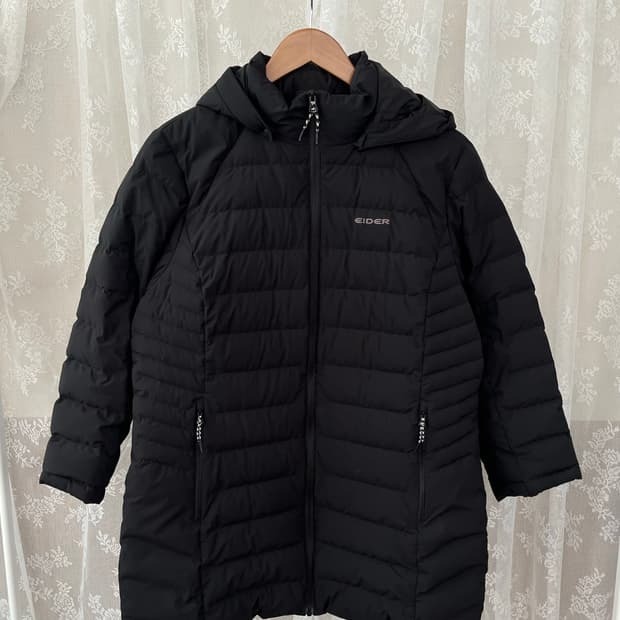 XXL) 아이더 23fw 에이미 경량 패딩 구스다운 블랙