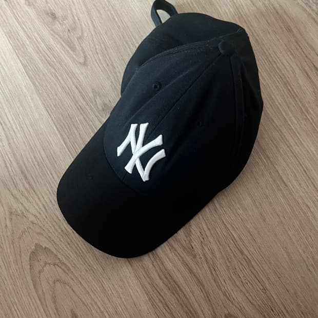 MLB , 오리지널 로고 캡 모자 ( 블랙 )