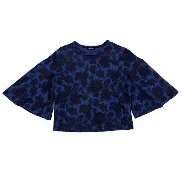 Comme des Garçons Floral Crop Top/ M