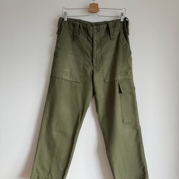 Vintage 밀리터리 팬츠(OPTI ZIP)