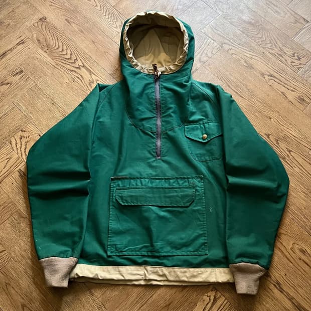 [M]90's Made in USA 리버시블 후드 아노락 자켓