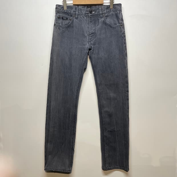 휴고보스 흑청 데님팬츠