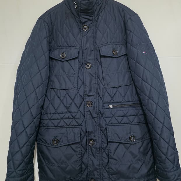 타미힐피거 남성 퀼팅 자켓 네이비 (95)