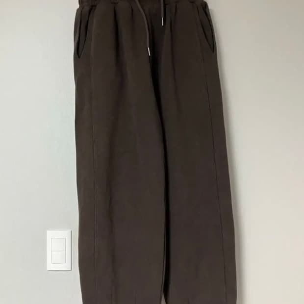 커스텀멜로우 사카리바 스웻 팬츠 브라운 78