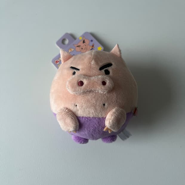 일본 정품 짱구 부리부리 키링