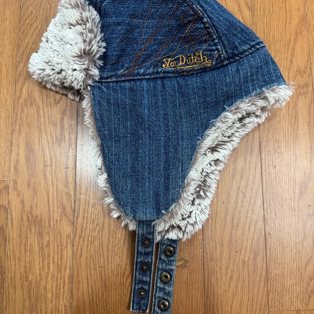 본더치 데님 트루퍼 햇