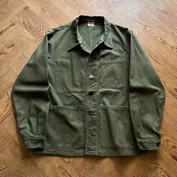 [M]60's 오리지널 프랑스군 필드 자켓