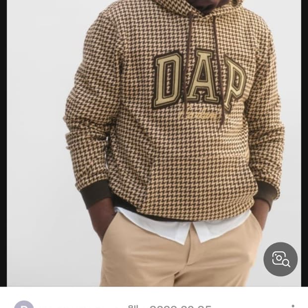 Gap x Dapper Dan DAP Arch Logo Hoodie