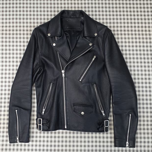 비바스튜디오 컬렉션 라이더 가죽자켓 남자95