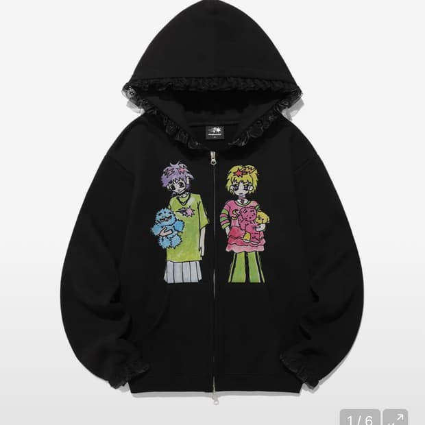 나이스고스트클럽후드집업