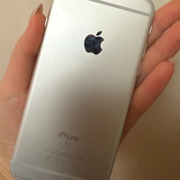 아이폰 6s 실버 16기가