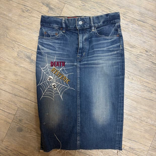 히스테릭글래머 히글 치마 스커트 미디스커트