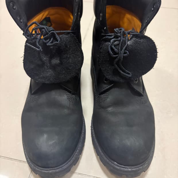 팀버랜드 6인치 부츠 블랙