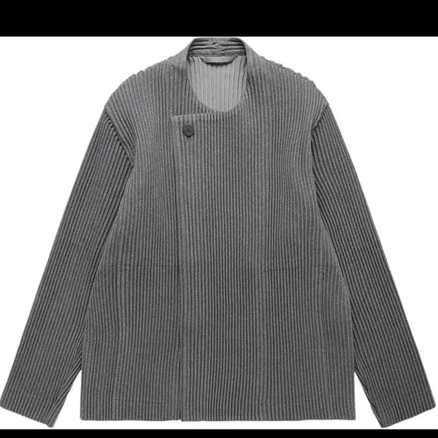 옴므플리세 울라이크 플리츠 자켓