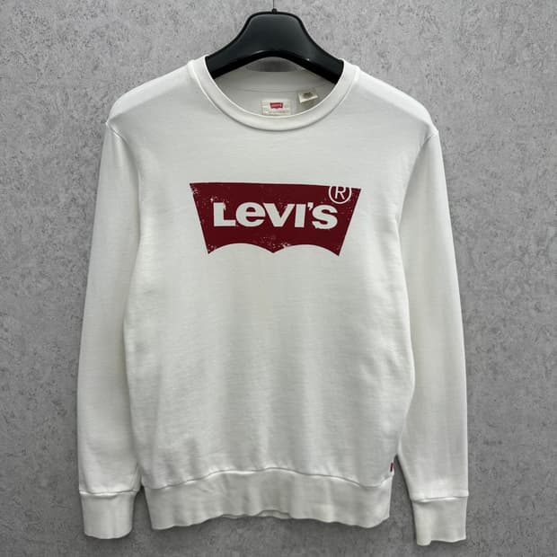 90 리바이스 남자 빅로고 맨투맨