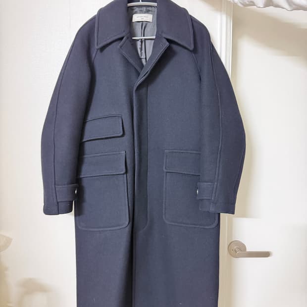 after pray 애프터프레이 투어리스트 발마칸 코트 네이비 S