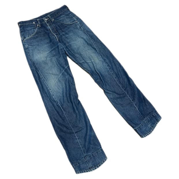 00s 리바이스 엔지니어드 진 버튼 플라이 데님팬츠